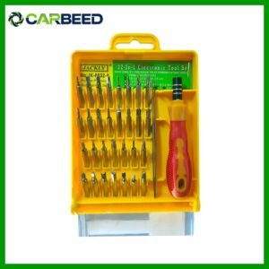 طقم مفك ساعاتى 32 قطعة - 32-Piece Precision Screwdriver Set (Watchmaker Set)