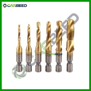 طقم ذكر سن بنطة 6 قطع - Drill Tap Combination Bit Set