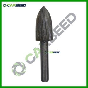 فريزة حـديـد قطر 12 مم اكس 6 مللى بلحة - HSS Oval Rotary Burr 12mm x 6mm