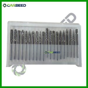 طقم فريزة كربيد أكس 3 مم قطر 3 مم – 20 قطع أشكال - Carbide Rotary FIle Set