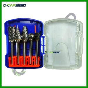 طقم فريزة كربيد 12 مم 5 ق - Carbide Burr Set 12 mm (5 pcs)