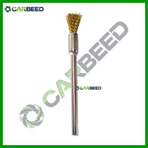 فرشة سلك معدن ذقن اكس 3 مم  – ميني كرافت - Mini Craft Metal Wire Wheel Brush – 3mm Shank
