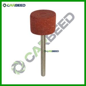 حجر تجليخ ميني كرافت أحمر × 3 مم – أسطواني - Mini Craft Red Grinding Stone 3mm Shank
