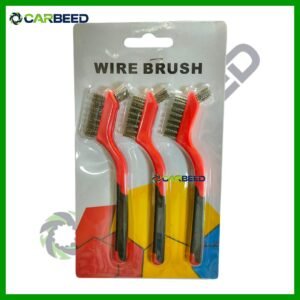 طقم فرش سلك 3 قطع - 3-Piece Bristle Wire Brush Set